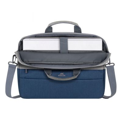 2. Rivacase 7532 39.6 cm (15.6") Briefcase Blue, Gray