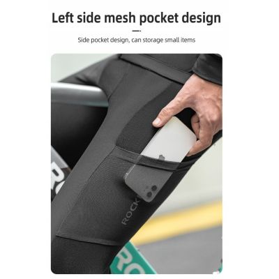 4. Rockbros Insulated Cycling Pants Black 2XL