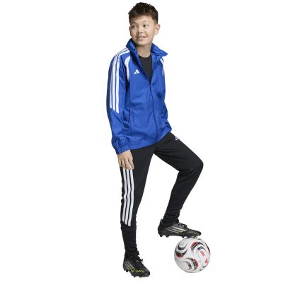 3. adidas Tiro 26 League Windbreaker Blue Kids Jacket JY9723