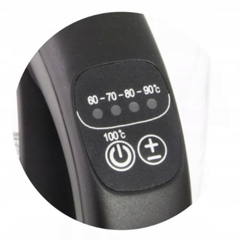 10. Esperanza LOIRE EKK027 electric kettle (2200W 1.7l; black)