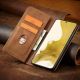 13. Magnet Fancy Case for Samsung Galaxy S23+ flip cover wallet stand brown