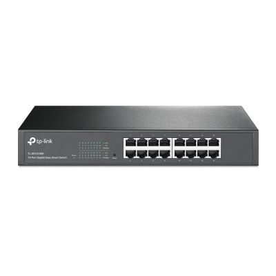 TP-Link TL-SG1016DE Managed L2 Gigabit Ethernet (10/100/1000) 1U Black