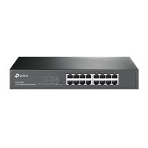 TP-Link TL-SG1016DE Managed L2 Gigabit Ethernet (10/100/1000) 1U Black