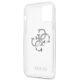 7. Guess GUHCP12LKS4GSI iPhone 12 Pro Max 6.7" Transparent hardcase 4G Silver Charms Collection