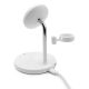 4. Puro Mag Station 3 in 1 Inductive Charger with Stand - White