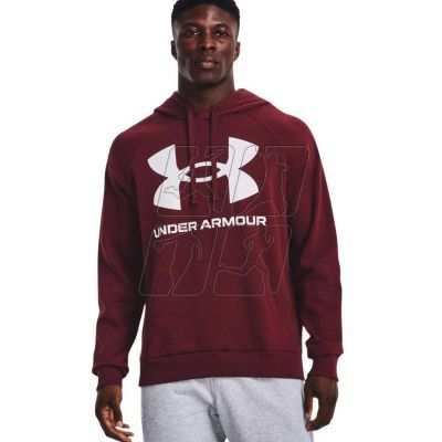 3. Under Armor Rival Fleece Big Logo HD Sweatshirt M 1357093 690