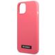6. Karl Lagerfeld Silicone Plaque Case for iPhone 13 mini - Fuchsia