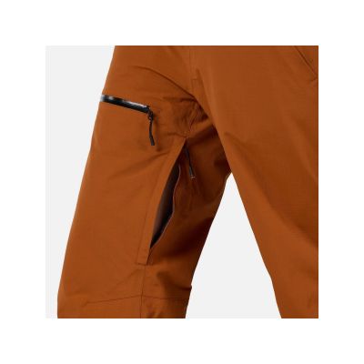 7. ROSSIGNOL W Outerlimits Insulated Bib Women's Ski Pants Brown