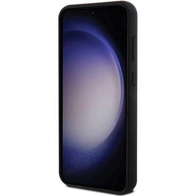 5. Karl Lagerfeld Silicone Ikonik Metal Pin case for Samsung Galaxy S23 FE - black