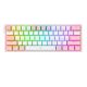 3. REDRAGON K617-RGB Fizz RGB White/Pink USB Keyboard Pink, White