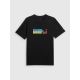 Men's regular printed T-shirt 4F 4FWSS26TTSHM3335-20S