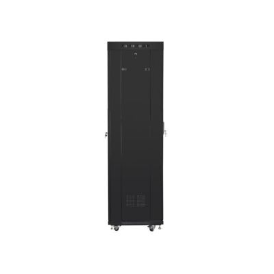 LANBERG FLOOR RACK CABINET 19" 42U 600X600 PERFORATED DOOR LCD BLACK (FLAT PACK) FF01-6642-23BL