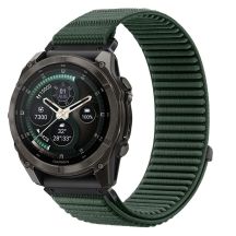 Tech-Protect NylonLoop Strap for Garmin Fenix 5X / 5X Plus / 6X / 6X Pro / 7X / 8 / 8 Pro / 9 / 9 Pro (51 mm) – green