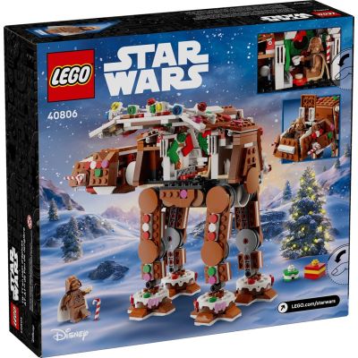 2. LEGO Star Wars 40806 - Gingerbread AT-AT Walker