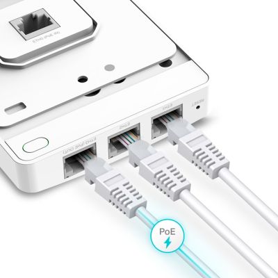 2. TP-Link Omada EAP615-WALL 1774 Mbit/s White PoE Support