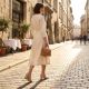 7. Women's Sergio Leone PB404 coffee block heel pumps