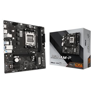 Asrock A620AM-P AMD A620A Socket AM5 micro ATX
