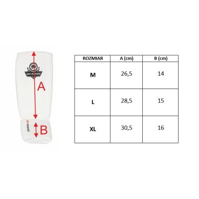 14. Flexible Shin Guards M - Shinrage White