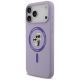 2. Karl Lagerfeld Silicone Karl&Choupette Ring MagSafe Case for iPhone 18 Pro Max / 17 Pro Max – Purple