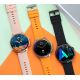 12. Men's Smartwatch RUBICON RNCF12 Titanium/Orange SMARUB245