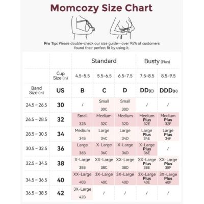 4. MOMCOZY YN46 Seamless Floral Support Nursing Bra Nude S