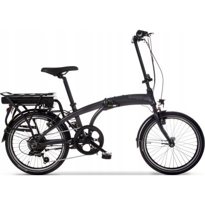 12. Snapp City-E Graphite Folding Electric Bike