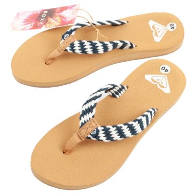 2. Roxy Porto women's flip-flops, fashionable and comfortable for the beach