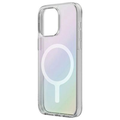 4. Uniq LifePro Xtreme Magclick Charging case for iPhone 15 Pro - iridescent