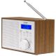6. Denver DAB-46 Compact DAB+/FM Radio, White