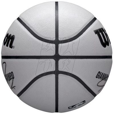 4. Wilson NBA Player Icon Uv Bskt Giannis Basketball Ball WZ4030901XB