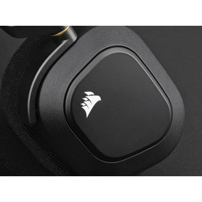 6. Corsair HS80 RGB Wireless Carbon headphones