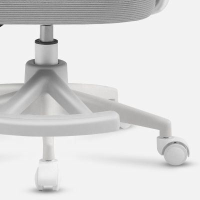 3. Junior 4.5 Gray Swivel Chair