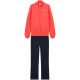 2. Champion Full Zip Suit Women's Tracksuit Orange and Navy Blue 118289 RS073