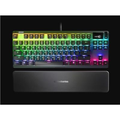 3. SteelSeries Apex 7 TKL QX2 Red Gaming Keyboard