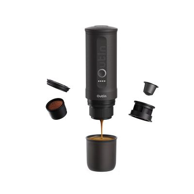 3. Outin Nano Portable Coffee Maker Gray