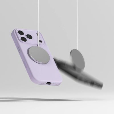 8. Ringke Silicone Magnetic MagSafe Case for iPhone 17 Pro Max - Purple