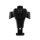 4. Car Holder H01 Black gravity car holder for the ventilation grille