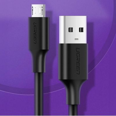 11. Ugreen US289 60135 micro USB / USB-A cable 0.5m - black