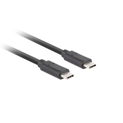 3. LANBERG CABLE USB-C M/M 3.2 GEN2 0.5M 10GB/S PD100W CA-CMCM-32CU-0005-BK