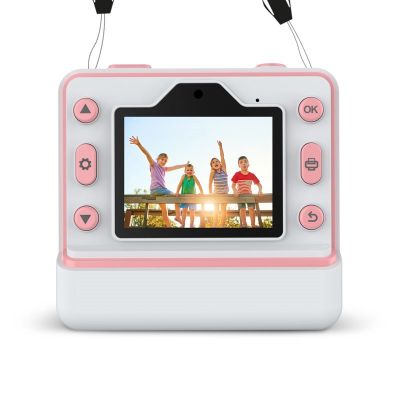 5. XBLITZ INSTANT CAMERA WITH FLASH PINK
