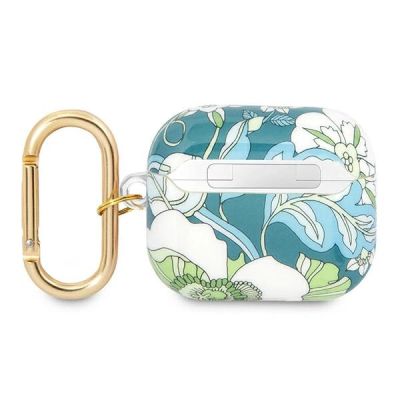 2. Guess GUA3HHFLN AirPods 3 cover green/green Flower Strap Collection