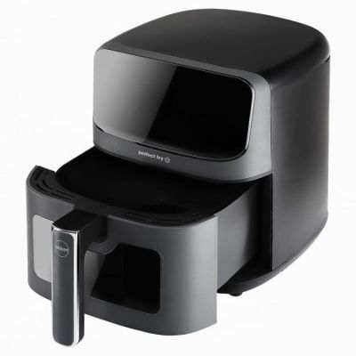 2. ELDOM FAT-FREE FRYER FR45 FRITELO 1500W TEMP REGULATION 80-200°C GLASS WINDOW IN THE CONTAINER TOUCHSCREEN CONTROL PANEL