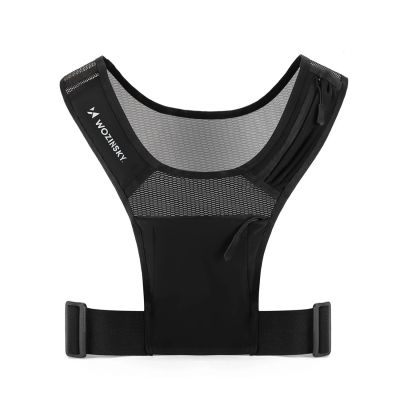 10. Wozinsky WKDB1 Reflective Running Vest - Black