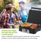 17. Extralink Smart Life Electric Grill SJ-36 2000W, with temperature control