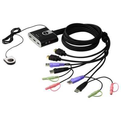 3. ATEN CS692-AT KVM Switch Black