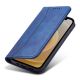 6. Magnet Fancy Case Case for iPhone 12 Pro Max Pouch Card Wallet Card Stand Blue