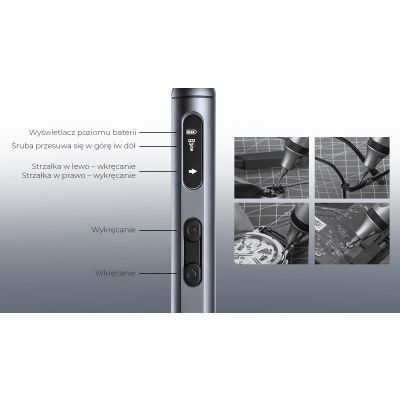10. Extralink POWERLINK ELECTRIC SCREWDRIVER 50 IN 1 SET SCREWDRIVER ELECTRIC 50 IN 1