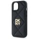 6. DKNY Quilted Stack Logo iPhone 14 Case - Black