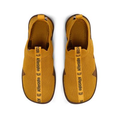 2. Affenzahn Flinky Tiger knitted barefoot slippers (01397-10004)