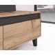 4. NORD TV cabinet 185cm Wotan oak/anthracite